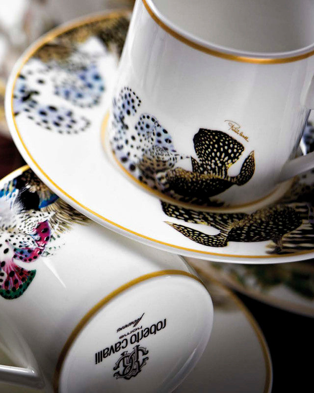 Roberto Cavalli Home Flowers Model F-B coffee cups & saucers – photo 2