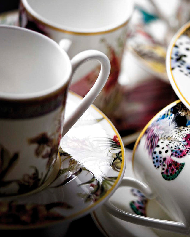 Roberto Cavalli Home Flowers Model D-A coffee cups & saucers – photo 2