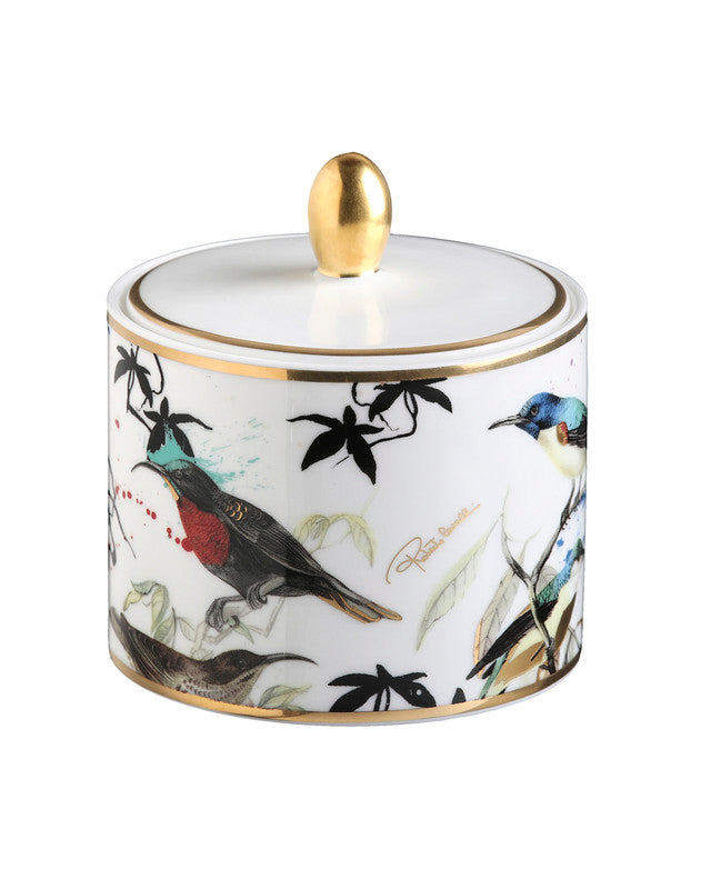 Roberto Cavalli Home Garden's Birds sugar pot