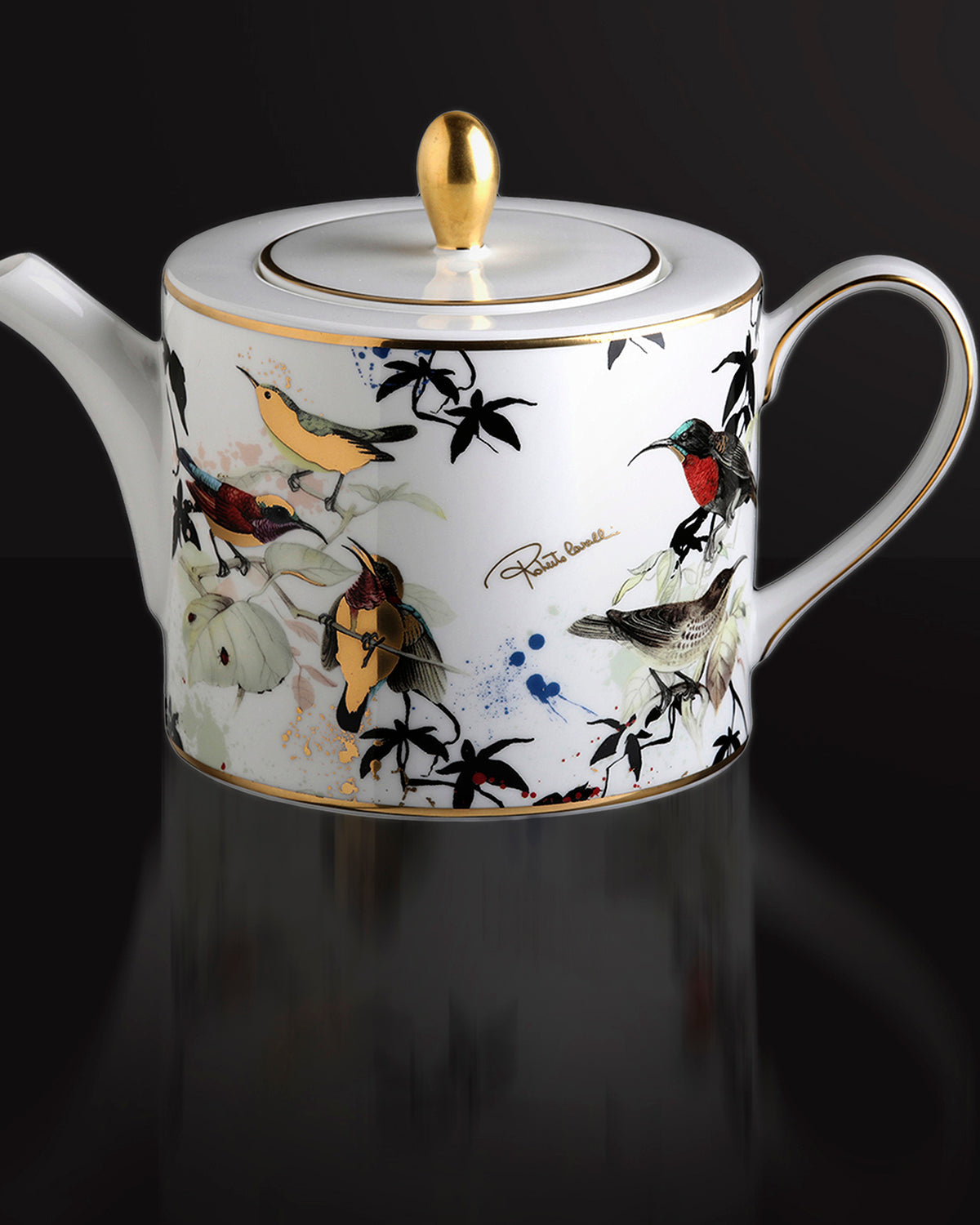 Roberto Cavalli Home Garden's Birds tea or coffee pot – photo 3