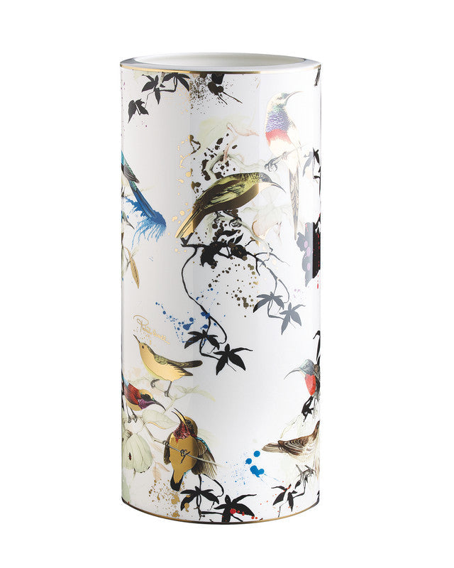 Roberto Cavalli Home Garden's Birds high vase