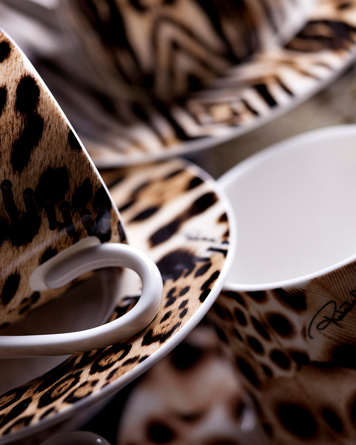 Roberto Cavalli Home Jaguar coffee cups & saucers – photo 3
