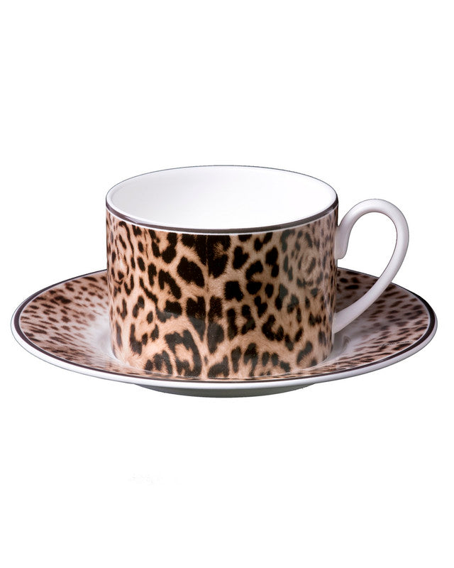Roberto Cavalli Home Jaguar tea cups & saucers