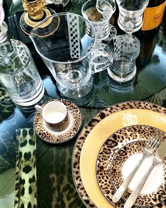 Roberto Cavalli Home Jaguar tea cups & saucers – photo 2