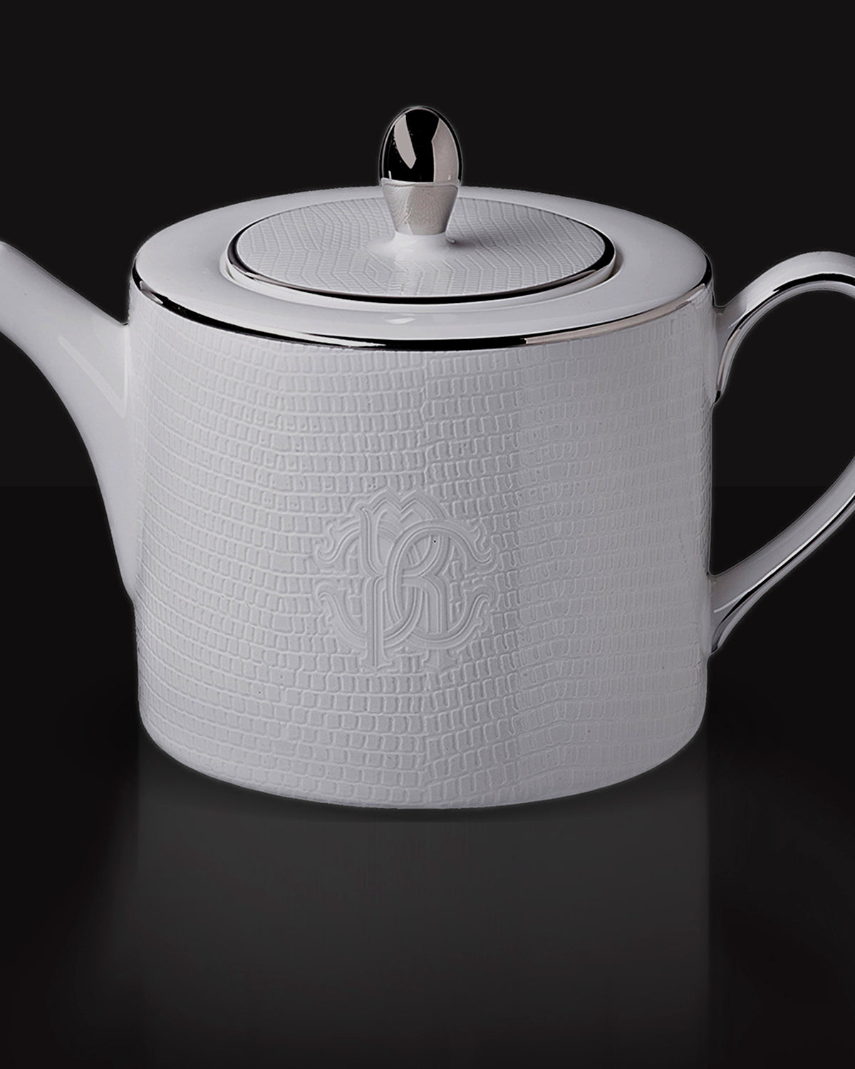 Roberto Cavalli Home Lizard Platinum tea or coffee pot – photo 2