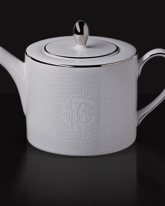 Roberto Cavalli Home Lizard Platinum tea or coffee pot – photo 2