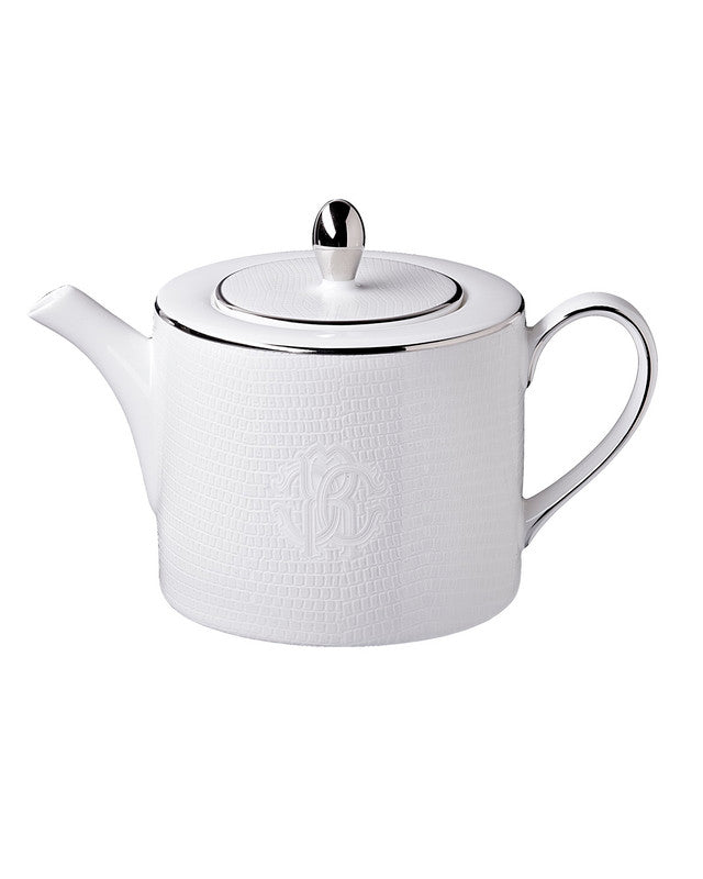 Roberto Cavalli Home Lizard Platinum tea or coffee pot