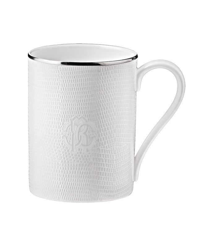 Roberto Cavalli Home Lizard Platinum mug