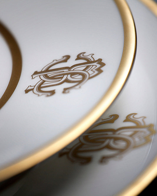 Roberto Cavalli Home Silk Gold oval dish – photo 2