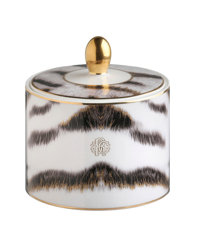 Roberto Cavalli Home Tiger sugar pot