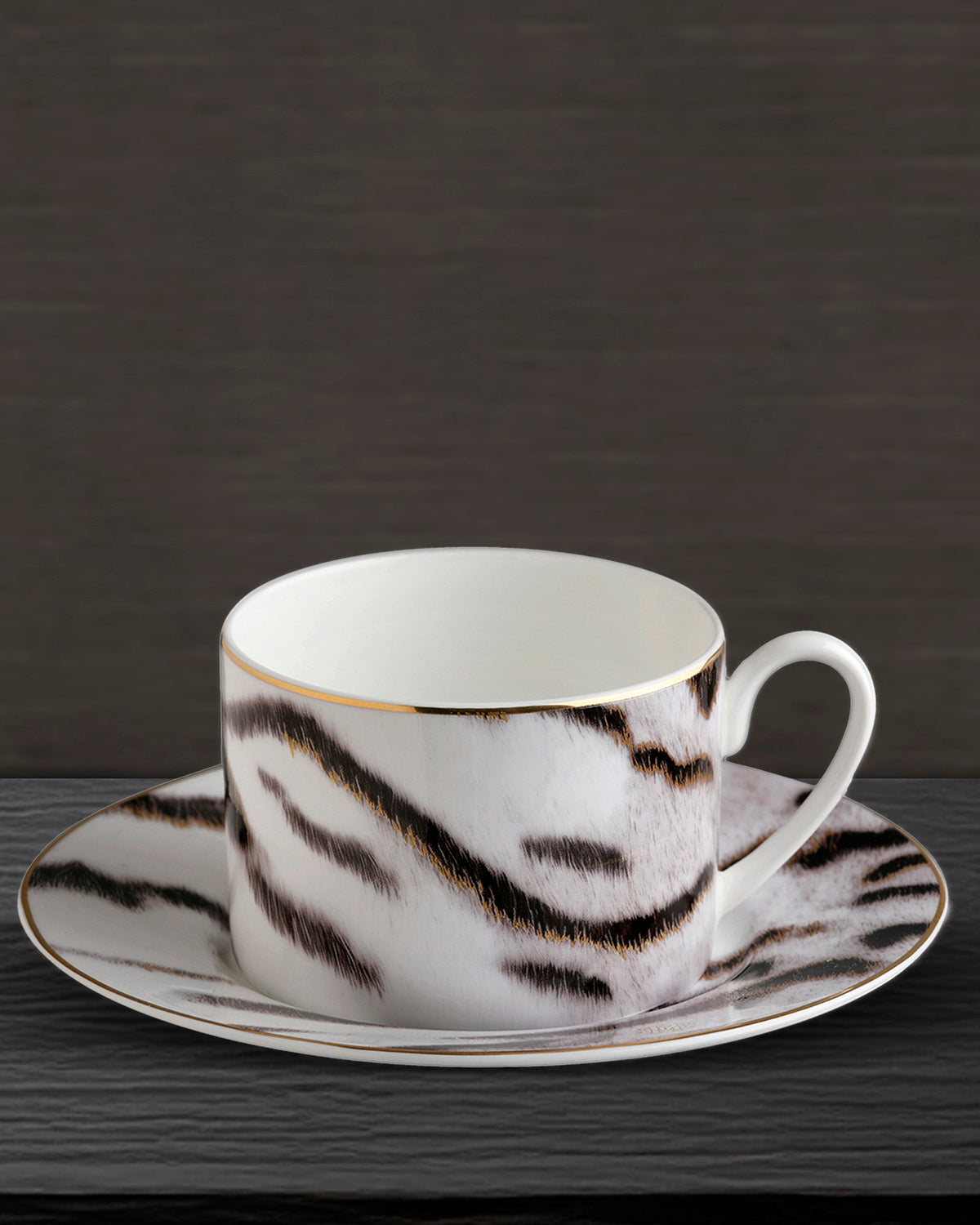Roberto Cavalli Home Tiger tea cups & saucers – photo 2