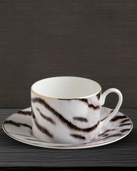 Roberto Cavalli Home Tiger tea cups & saucers – photo 2