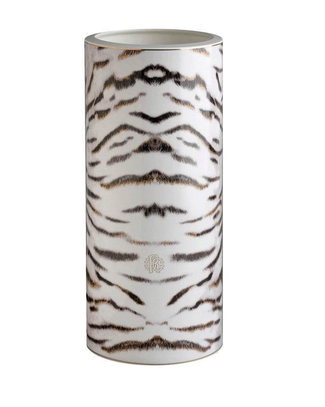 Roberto Cavalli Home Tiger high vase