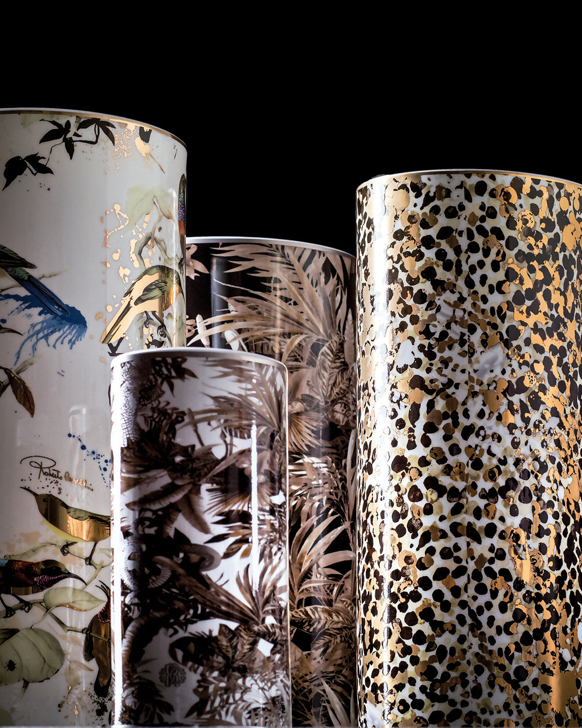 Roberto Cavalli Home Tiger medium vase – photo 3