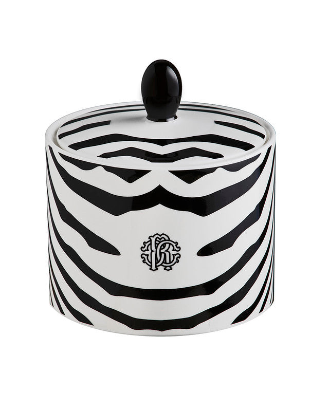 Roberto Cavalli Home Zebrage sugar pot