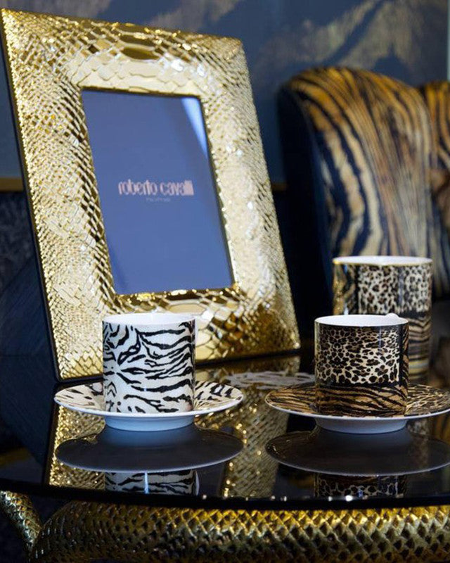 Roberto Cavalli Home Zebrage coffee cups & saucers – photo 2