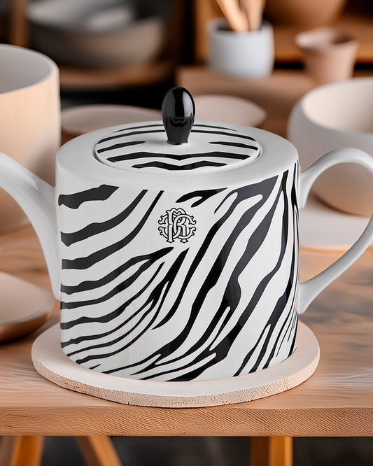 Roberto Cavalli Home Zebrage tea or coffee pot – photo 2