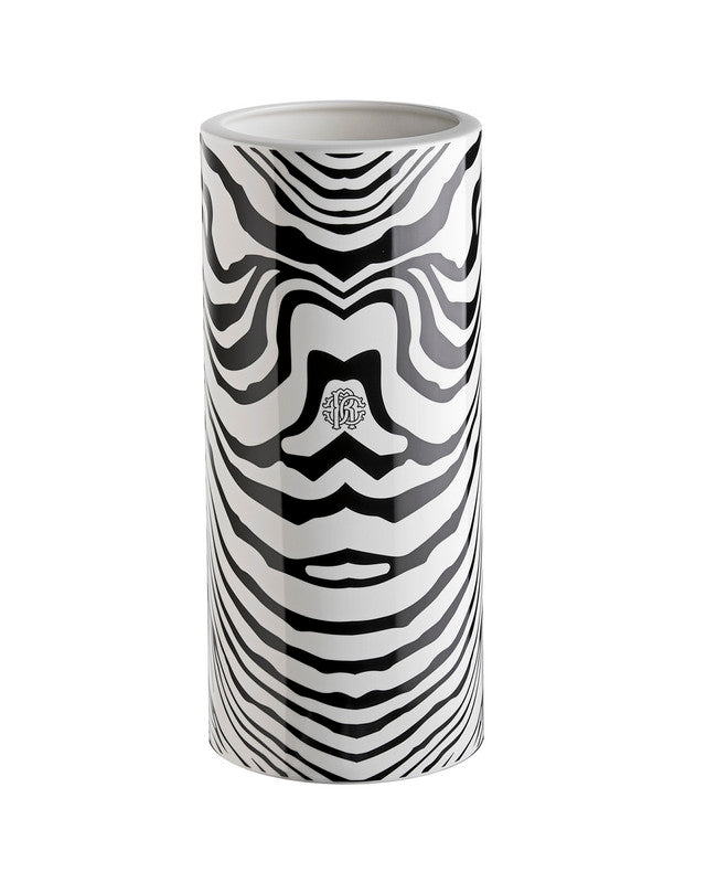 Roberto Cavalli Home Zebrage high vase