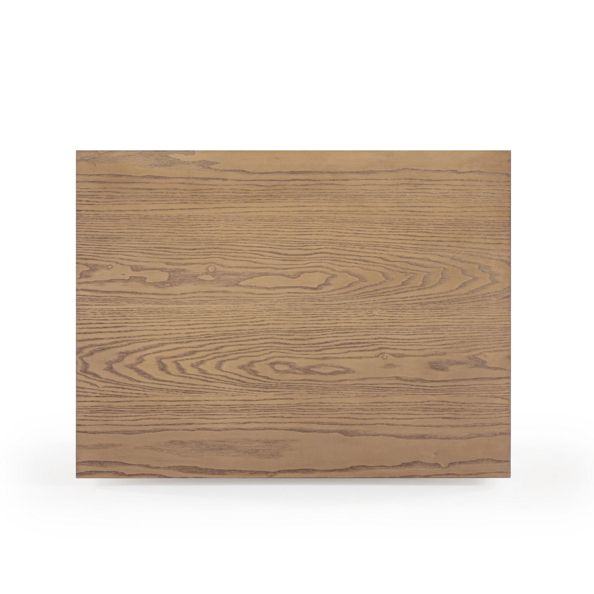 Laurentis 23.5" Light Taupe Suede and Wood 3-Drawer Nightstand Natural by Tov Furniture