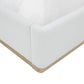 Marlow Cream Velvet King Bed by TOV