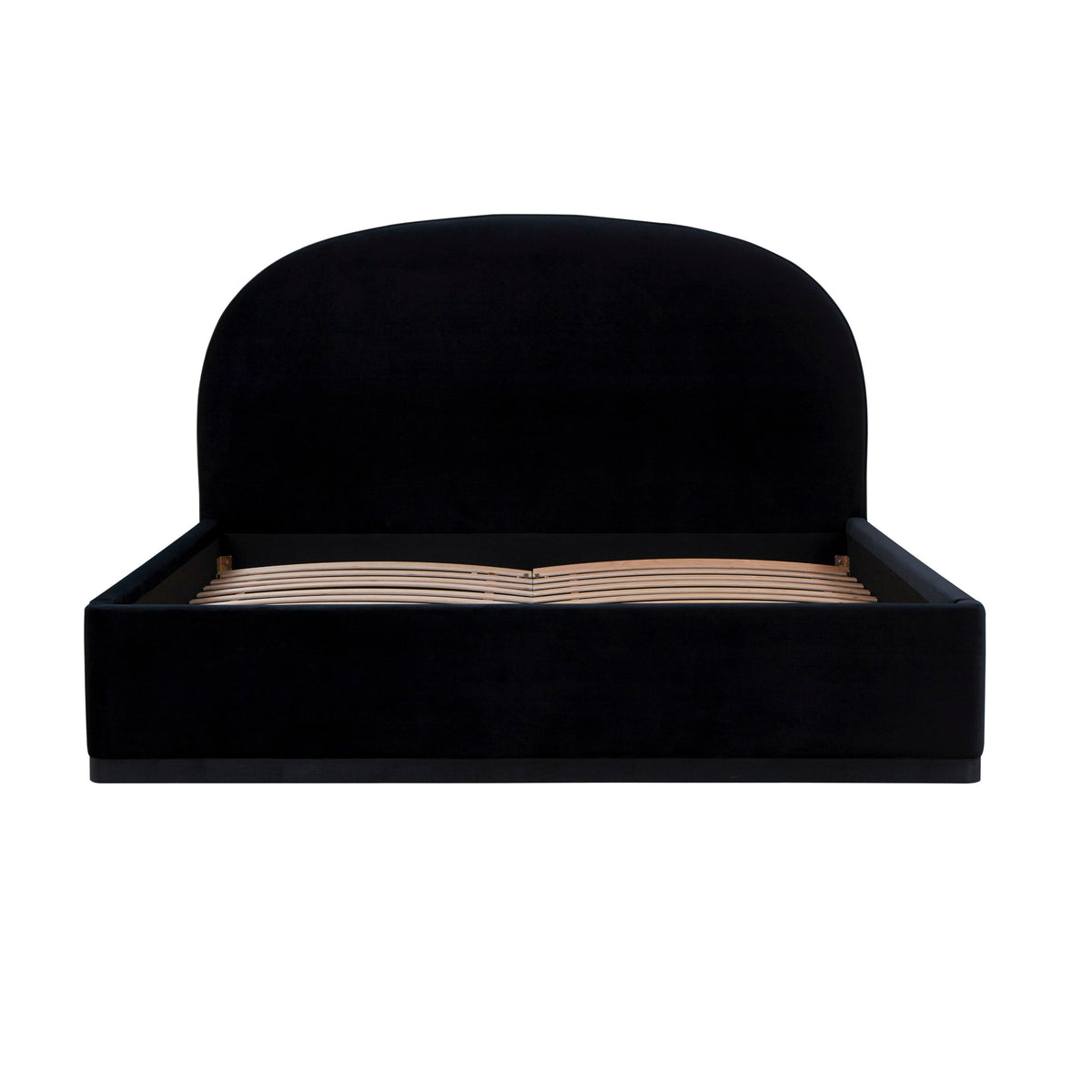 Marlow Black Performance Velvet King Bed by TOV Furniture – photo 5 of 12