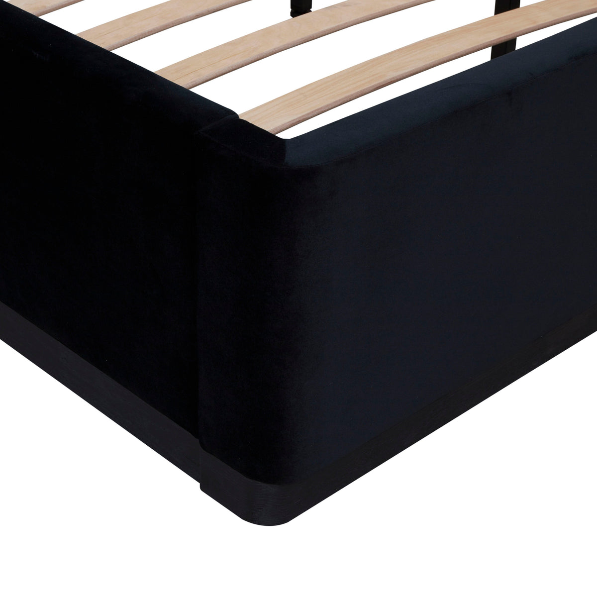 Marlow Black Performance Velvet King Bed by TOV Furniture – photo 7 of 12