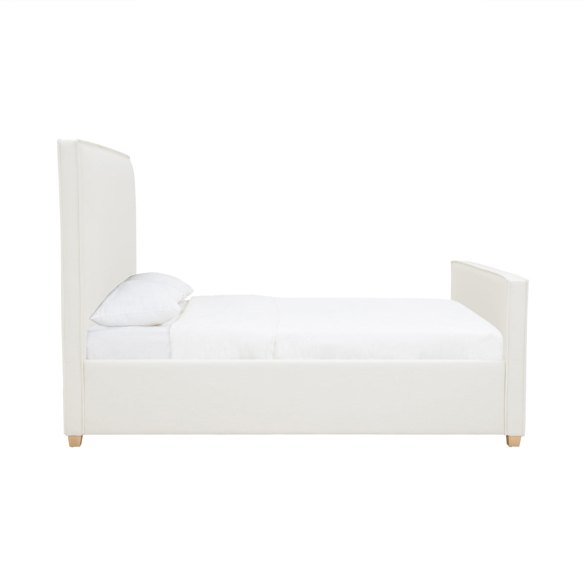 Bristol Park Ivory Contract-Grade Fabric Upholstered King Bed by TOV Furniture – photo 3 of 11