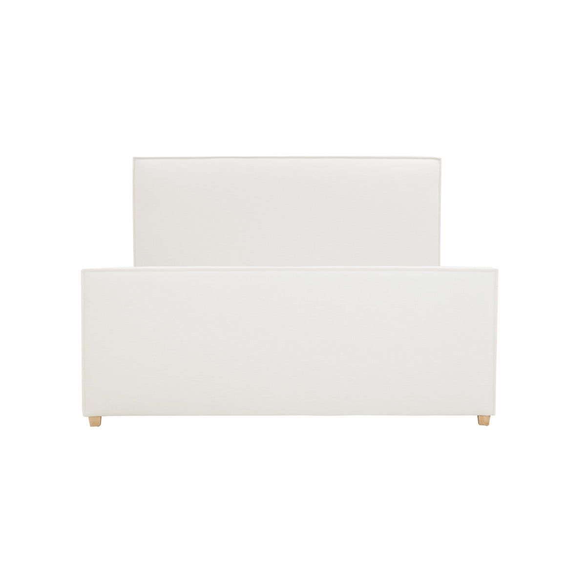 Bristol Park Ivory Contract-Grade Fabric Upholstered King Bed by TOV Furniture – photo 4 of 11