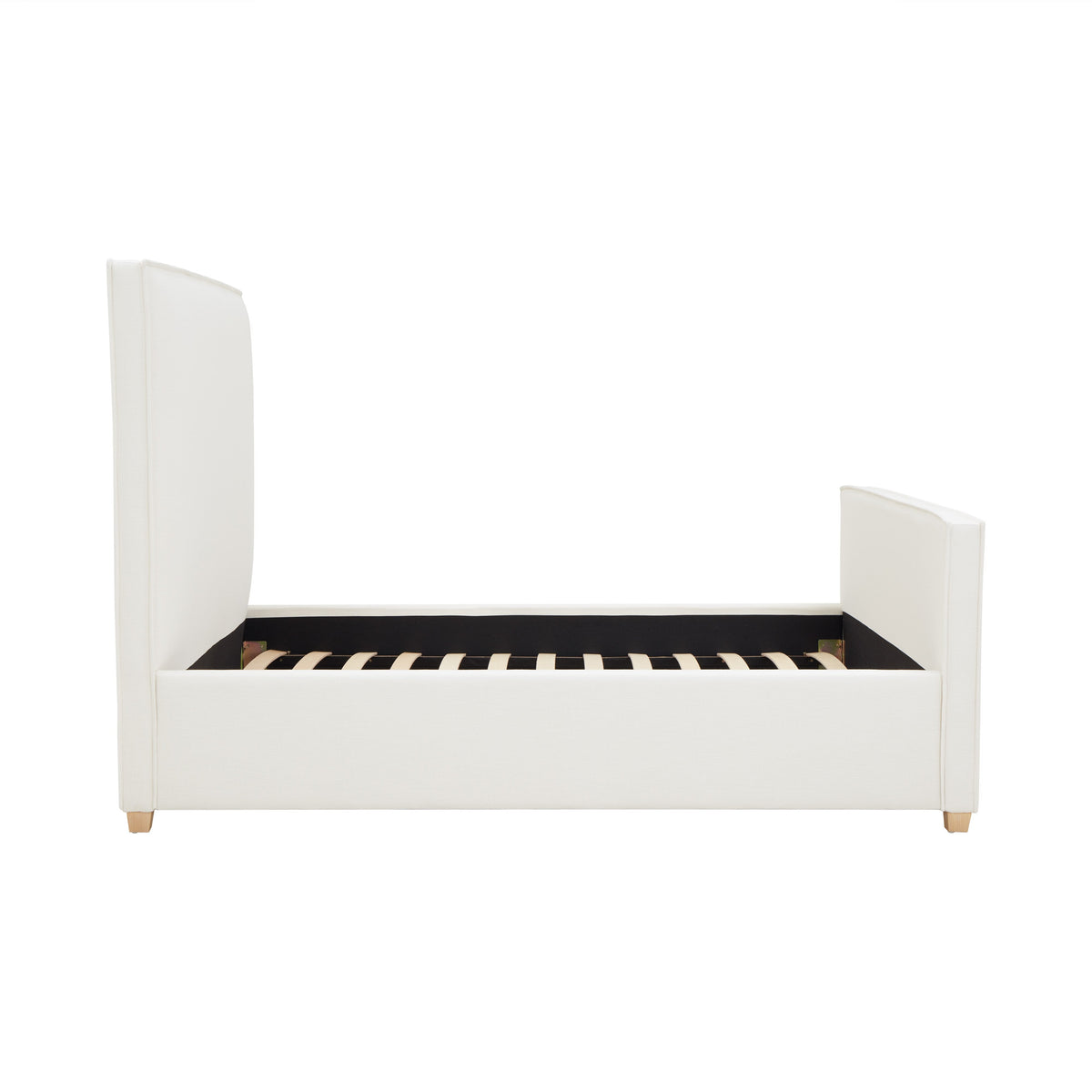 Bristol Park Ivory Contract-Grade Fabric Upholstered King Bed by TOV Furniture – photo 6 of 11