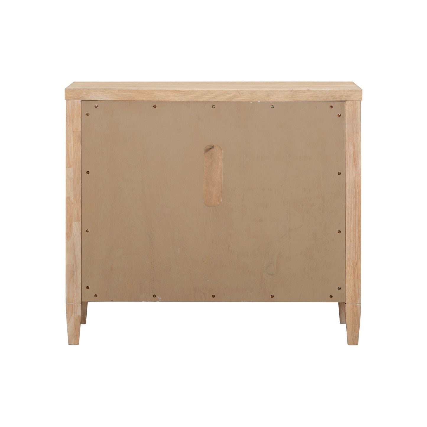 Bristol Park 30" Whitewashed Oak Wood 2-Drawer Nightstand Natural by Tov Furniture