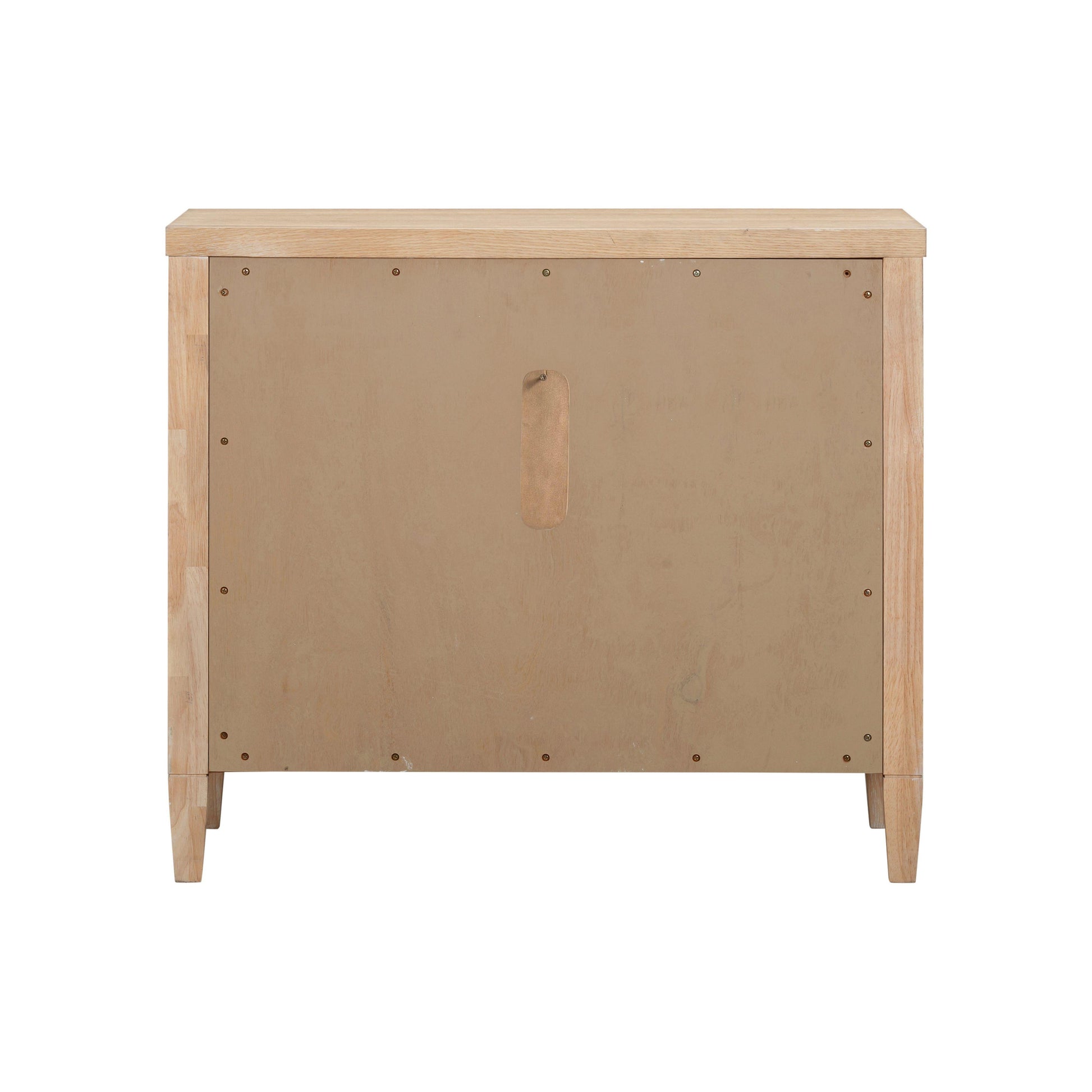 Bristol Park 30" Whitewashed Oak Wood 2-Drawer Nightstand Natural by Tov Furniture