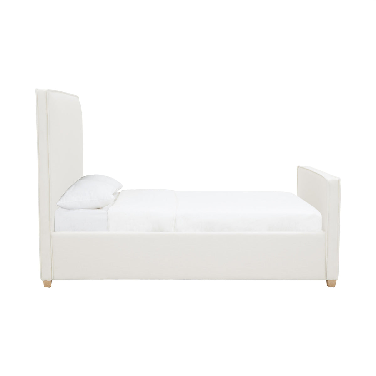 Bristol Park Ivory Contract-Grade Fabric Upholstered Queen Bed by TOV Furniture – photo 1 of 10