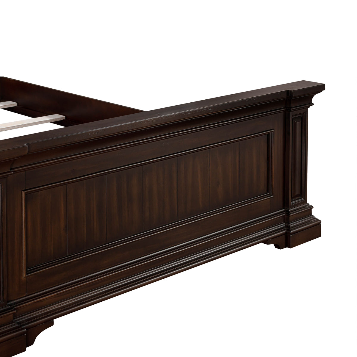 Stamford Wooden Upholstered Bed in Queen by TOV Furniture – photo 6 of 8