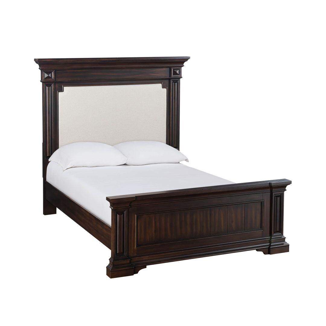 Stamford Wooden Upholstered Bed in King by TOV Furniture – photo 1 of 7