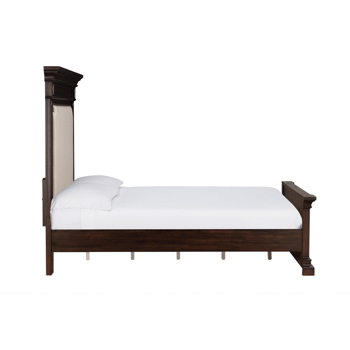 Stamford Wooden Upholstered Bed in King by TOV Furniture – photo 5 of 7