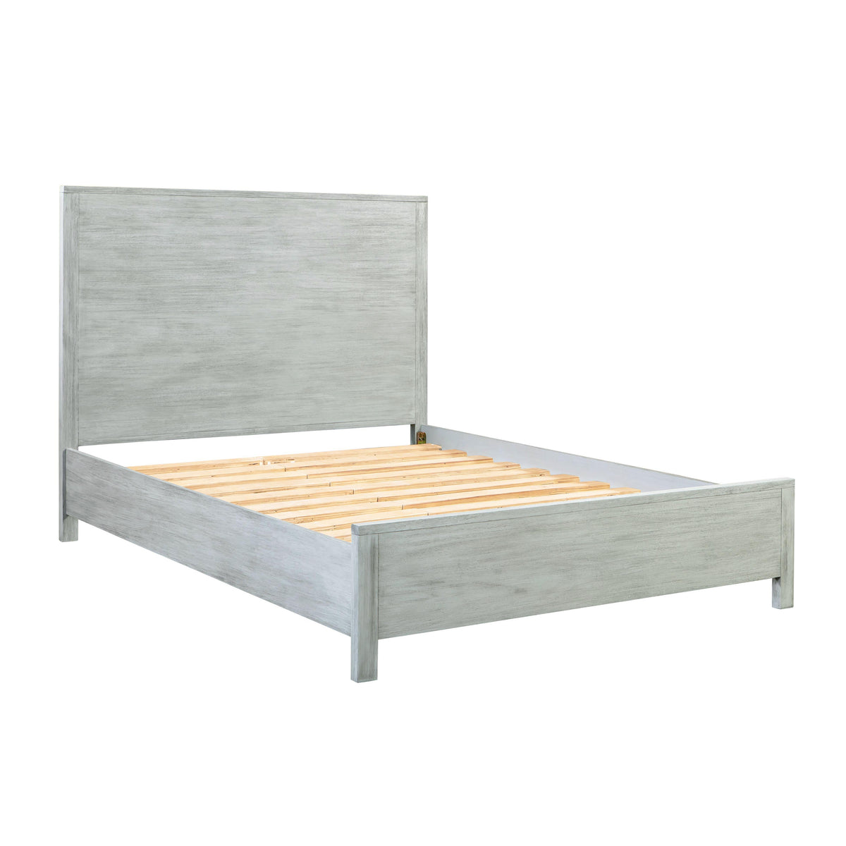 Asheville Grey Washed Wooden Queen Bed by TOV Furniture – photo 5 of 9