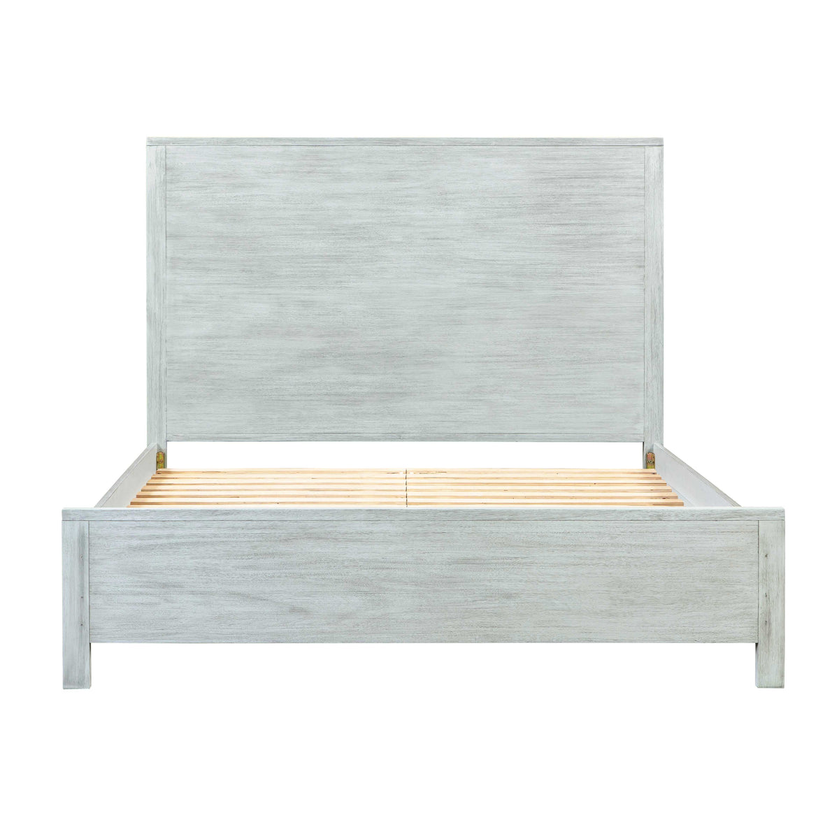 Asheville Grey Washed Wooden Queen Bed by TOV Furniture – photo 6 of 9