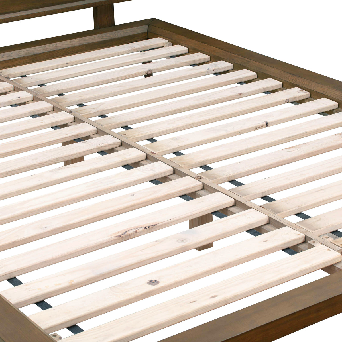 Emery Walnut Wood Platform Bed by TOV Furniture – several sizes shown
