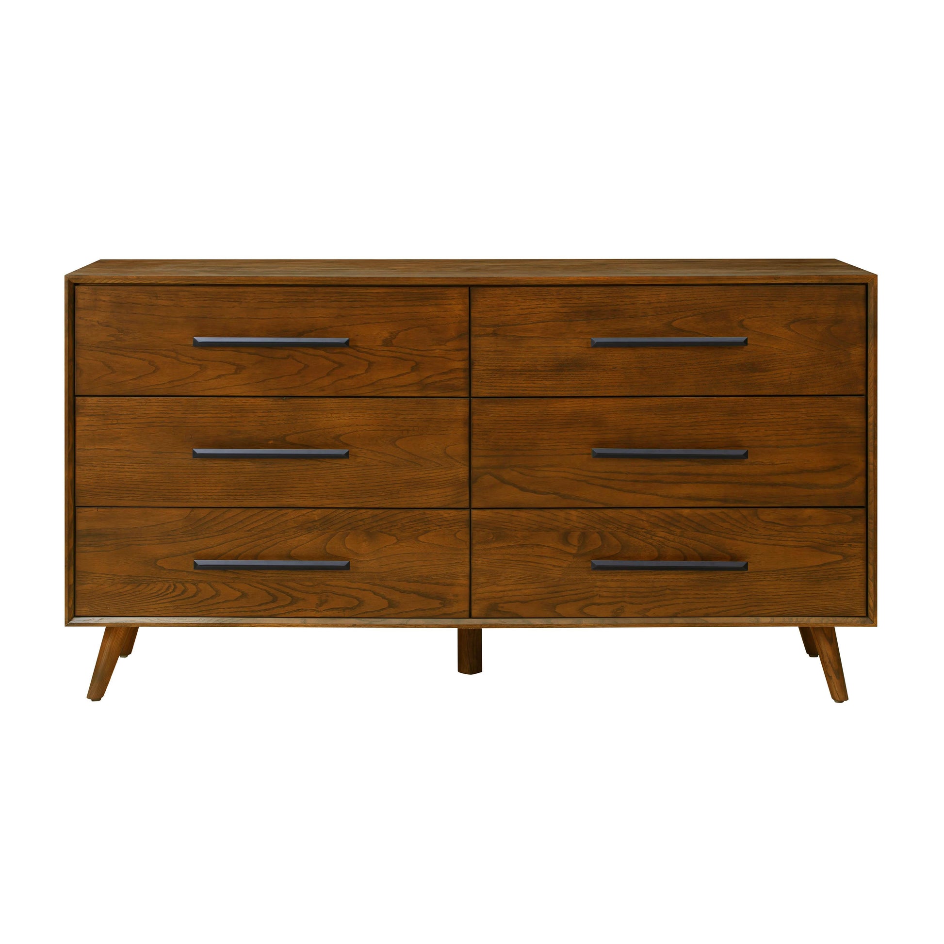 Emery Pecan 6 Drawer Dresser by TOV