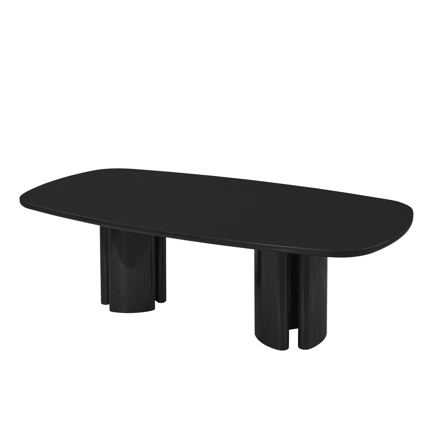 Zola 94 5 Lacquer Oval Dining Table Ren D5110 15
