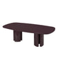 Zola 94 5 Lacquer Oval Dining Table Ren D5110 15