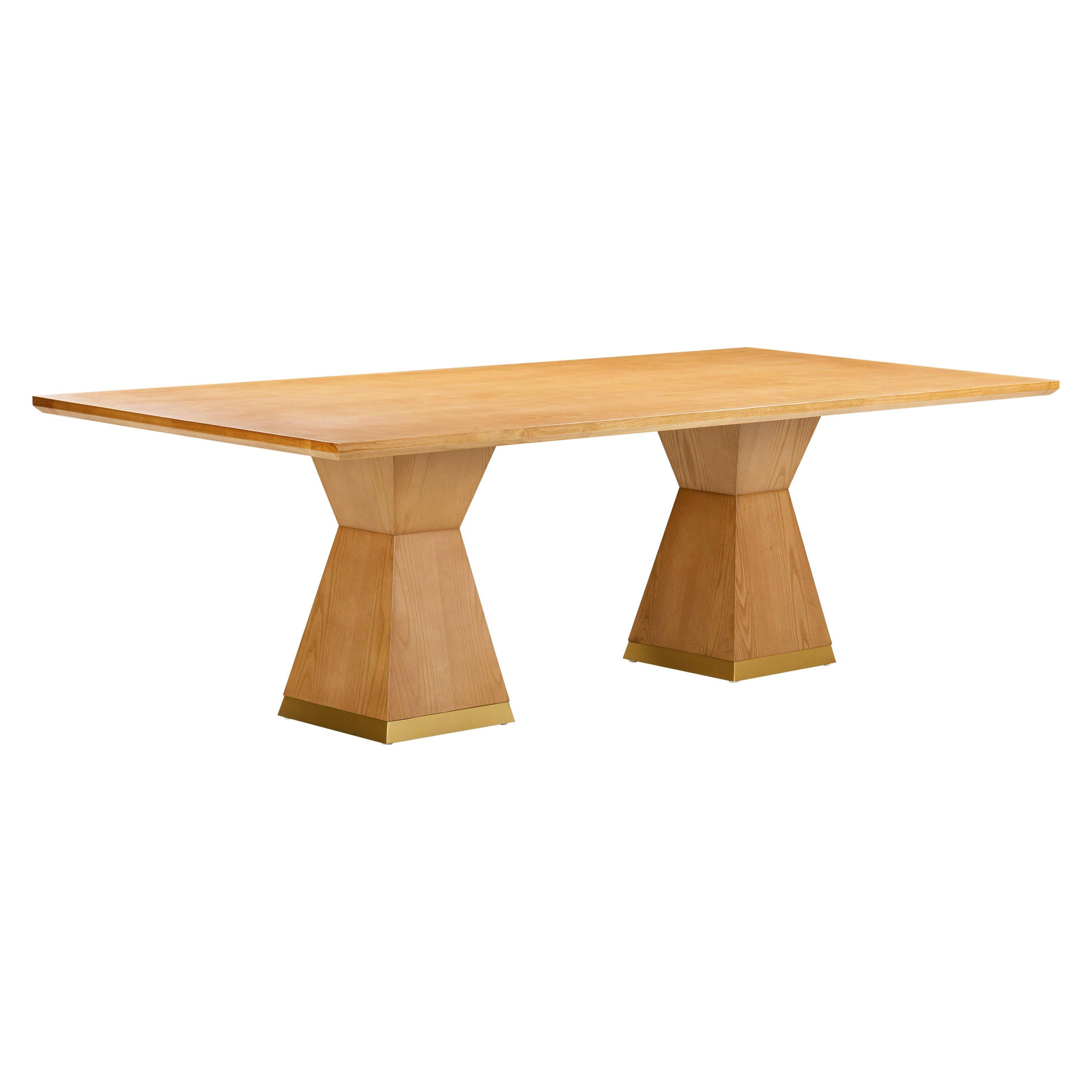 Nolan 98 Wood Rectangular Dining Table Ren D6041 15