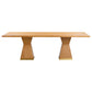 Nolan 98 Wood Rectangular Dining Table Ren D6041 15
