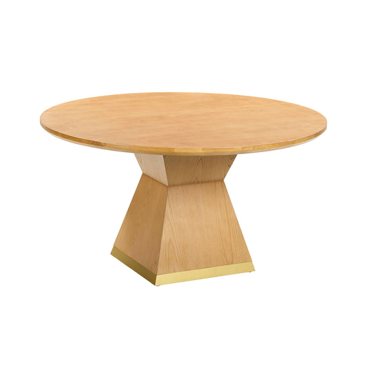 Nolan 56 Wood Round Dining Table Ren D6040 16