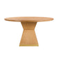 Nolan 56 Wood Round Dining Table Ren D6041 16
