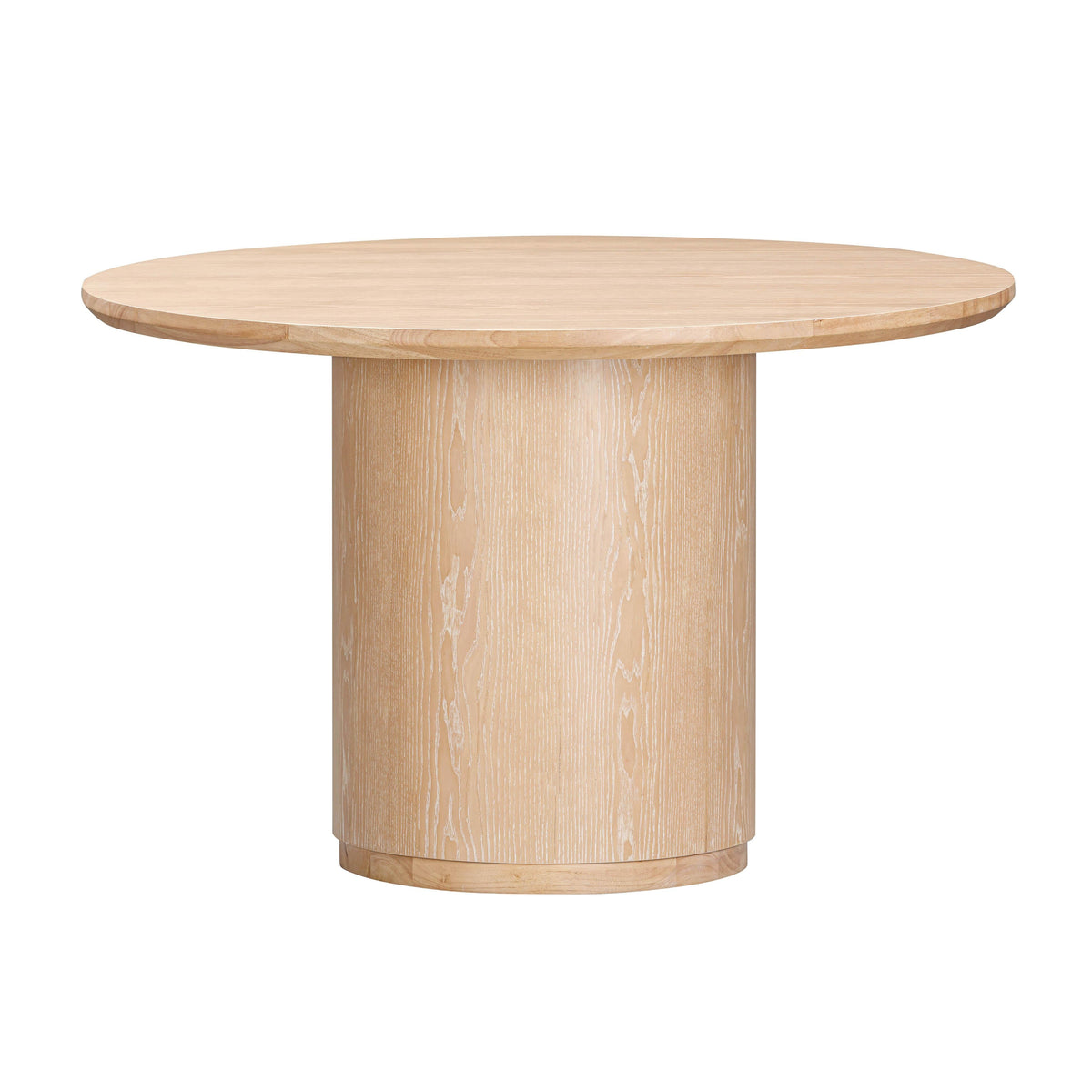 Marlow Natural Wood Round Dining Table by TOV Furniture – photo 1 of 7