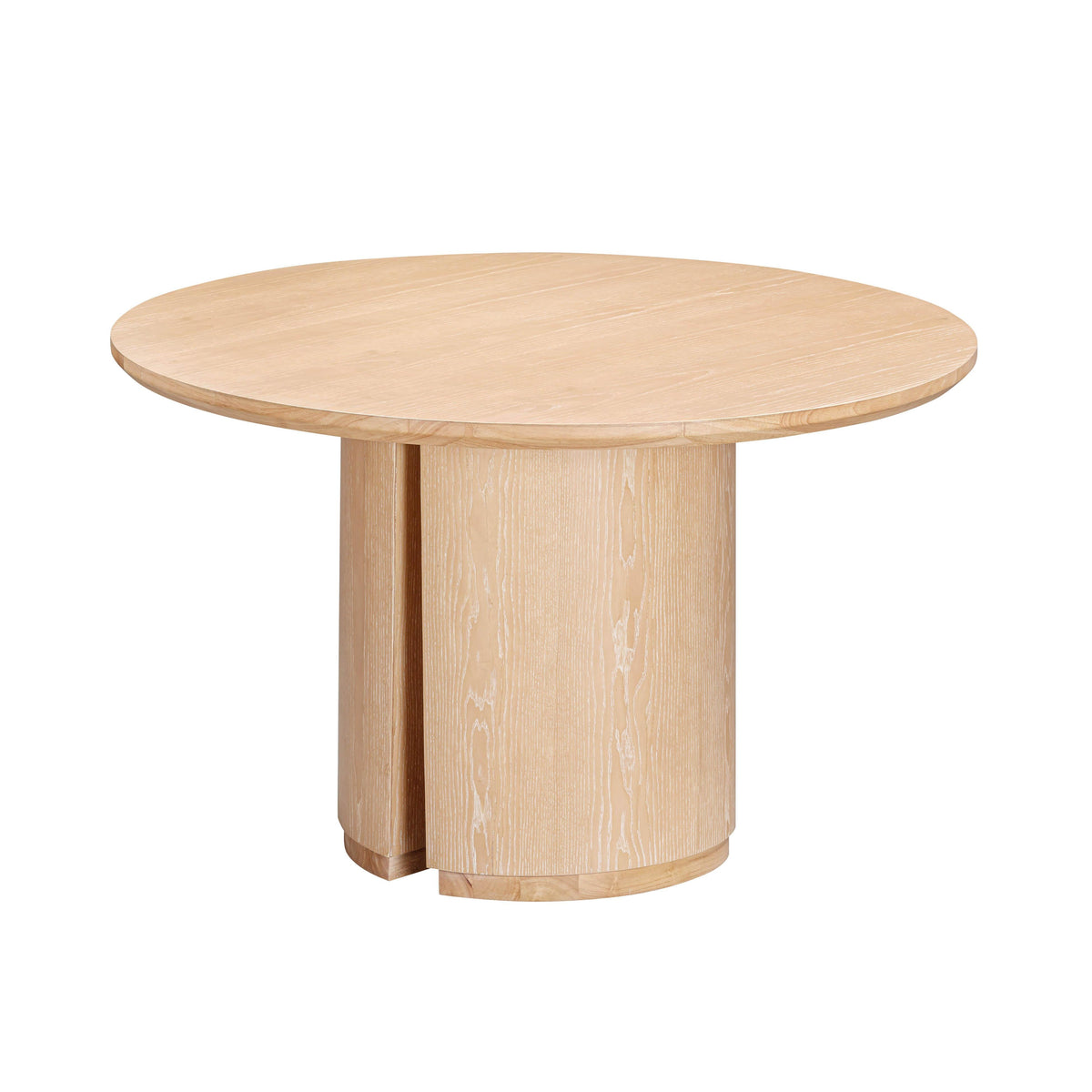 Marlow Natural Wood Round Dining Table by TOV Furniture – photo 3 of 7