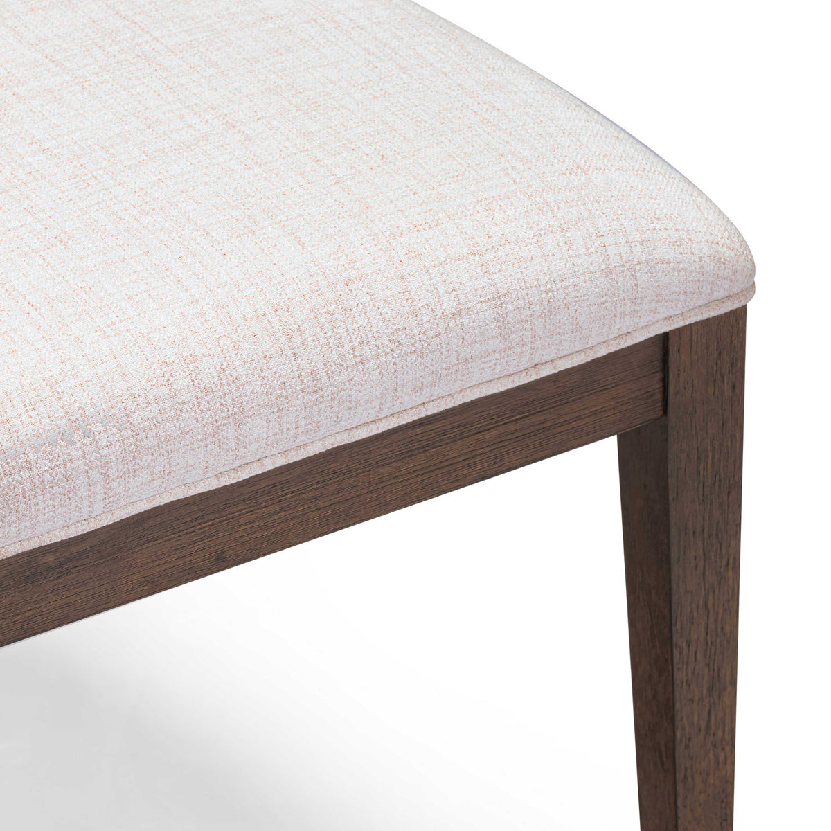 Mila Dark Brown and Beige Performance Fabric Dining Chair - Set of 2 by TOV Furniture – photo 6 of 8