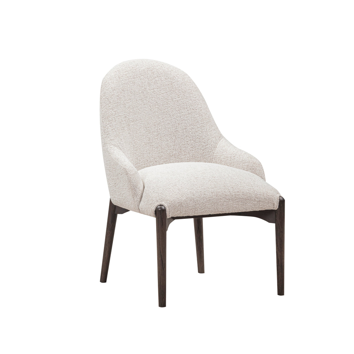 Glendale Stone White Performance Chenille Dining Chair by TOV Furniture – photo 1 of 6