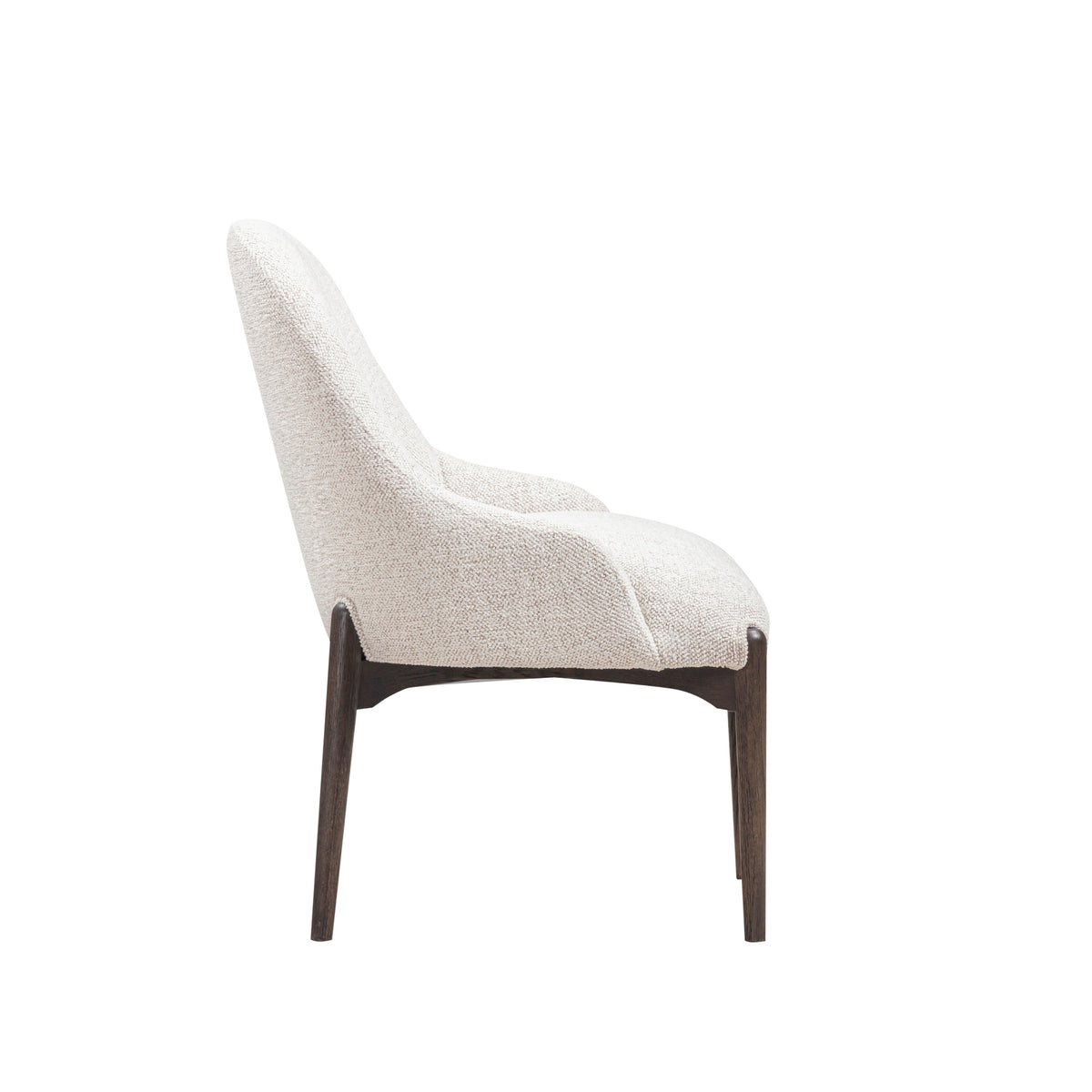 Glendale Stone White Performance Chenille Dining Chair by TOV Furniture – photo 3 of 6
